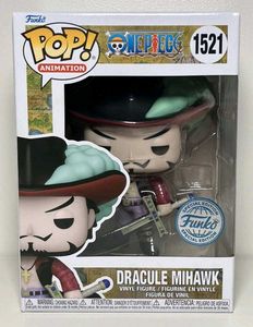 One Piece Anime Dracule Mihawk Original Funko Pop