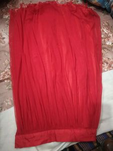 Red Coloured Elegant Skirt
