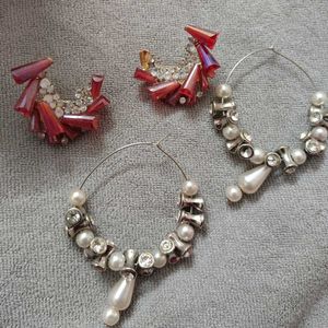 2 Earring Set