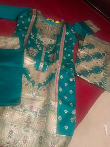 Pretty Party Wear silk Suit