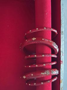 Red Bangle Set 2/6