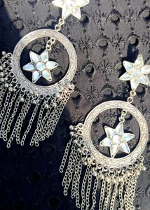 Star Drop Earrings