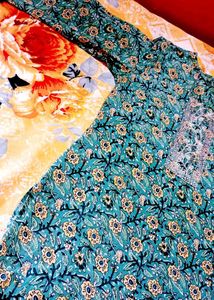Floral Print Kurta