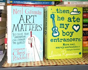 Neil Gaiman & Louise Rennison Books