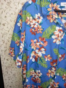 Calvin Klein Hawaiian Flower Shirt