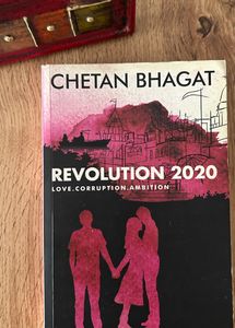 Combo Of 5 Books - Revolution 2020, One Night @ The Call Centre, 5 Point Someone, The Bridge Across Forever, This Girl Isnt Shy She’s Spectacular