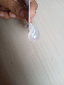 Iridescent Teardrop Earrings