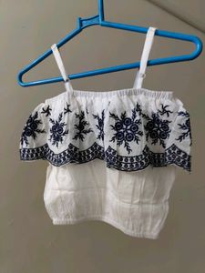Baby Embroidered Two-Piece Set