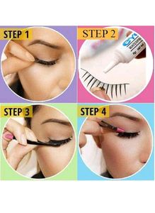 Eye Lash Glue | Waterproof False Eyelashes Makeup Adhesive Glue, Set of 1 piece