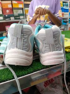 Stylish Aqua Sneakers