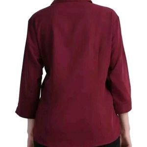Mahroon Shirt For Women