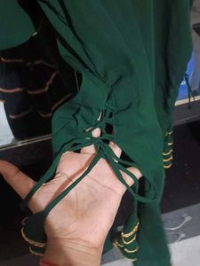 Emerald Green Sharara Set
