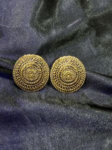 2 Set of Gold Plated Anti Tarnish Earrings