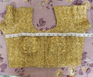 Golden Heavy Work Blouse