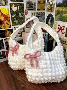Crochet Handbag with Bow