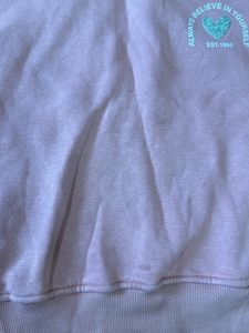 Peach colour Wool top for girls