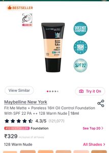 Maybelline New York Fit Me Foundation