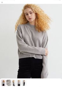 H&M Cozy Grey Knit Sweater (worn once)