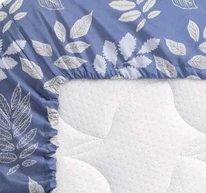 Pure Cotton Elastic Fitted Bedsheet