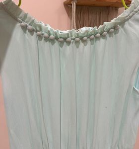 Mint Tiered Dress