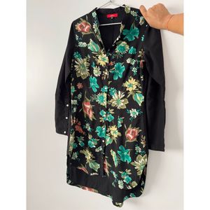 Buttoned High-Low Kurti