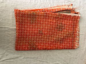Elegant Orange Saree