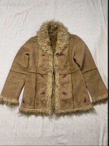 Boho Chic Embroidered Coat