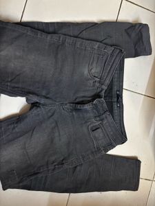 three Black And Pink Denims