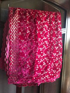 Sequin Embroidered Velvet Shawl Dupatta Full Size