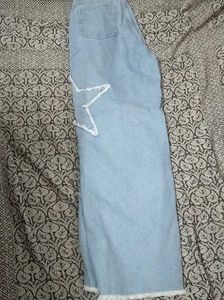 baggy denim jeans