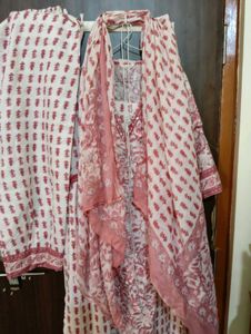 Floral Print Cotton 3-Piece Set