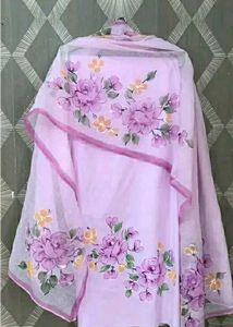 Floral Mustard Fabric