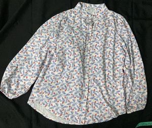 White Printed Shirt