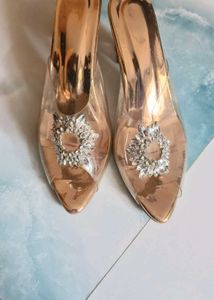 Transparent Crystal Heels