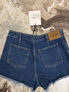 Kenzo Denim Shorts, New With Tags