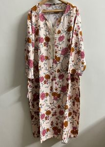 Floral Print Kurta set