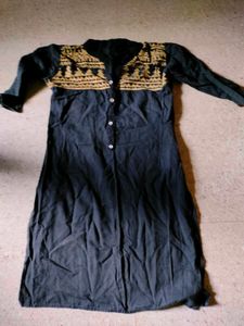 Black Kurta