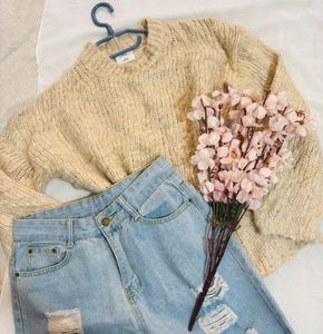 🎁Buy1 Get1 Free Cozy Knit Pullover Sweater E