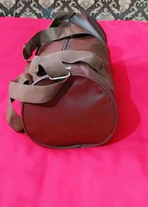 Leather Gym Bag