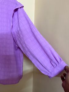 Classy Lavender Top