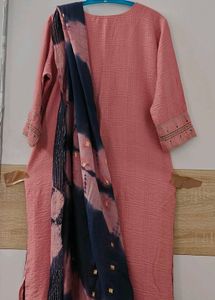 Elegant Pink Kurta Set