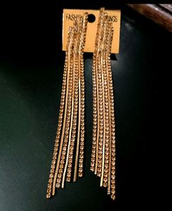 New Golden Stylish Earing For Girls💟