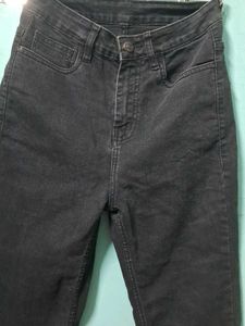 Black Flared Jeans