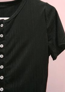 Black Crop Top