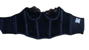 Black Lace Corset Top