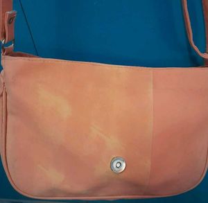 Orange Crossbody Sling Bag
