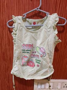 Baby Girl Tshirt Short Set