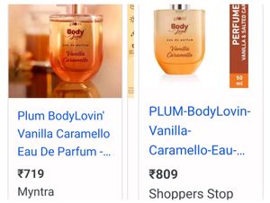 Vanilla Caramello Plum BodyLovin EDP