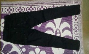 Navy Blue And Black Jeans