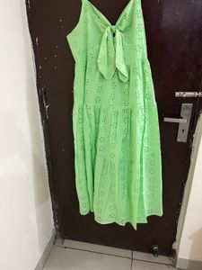 Cut Out Shiffli Zudio dress